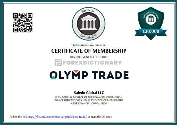 Olymp Trade xác nhận độ tin cậy của mình bằng cách trở thành thành viên của FinaCom