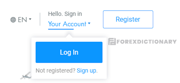Chuyển hướng đến trang đăng nhập tài khoản FxPro