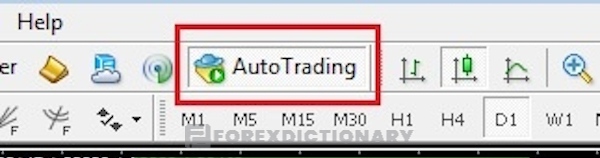 Hướng dẫn cách bật tính năng Auto Trading