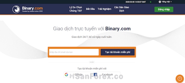 Trader có thể yên tâm giao dịch tại Binary.com vì sàn có thâm niên hoạt động khá lâu
