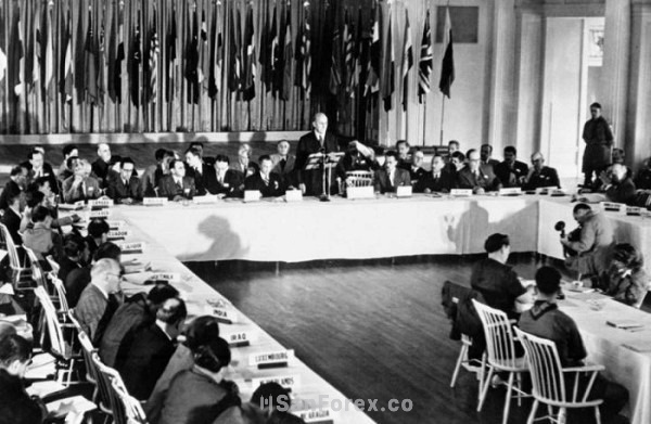 Cuộc hội nghị Bretton Woods giữa các quốc gia