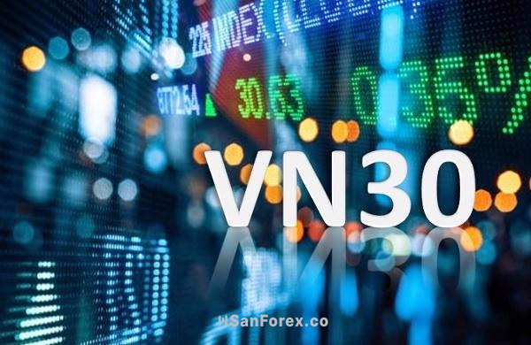 VN30 là chỉ số được tính toán thông qua thông số cổ phiếu Blue Chip